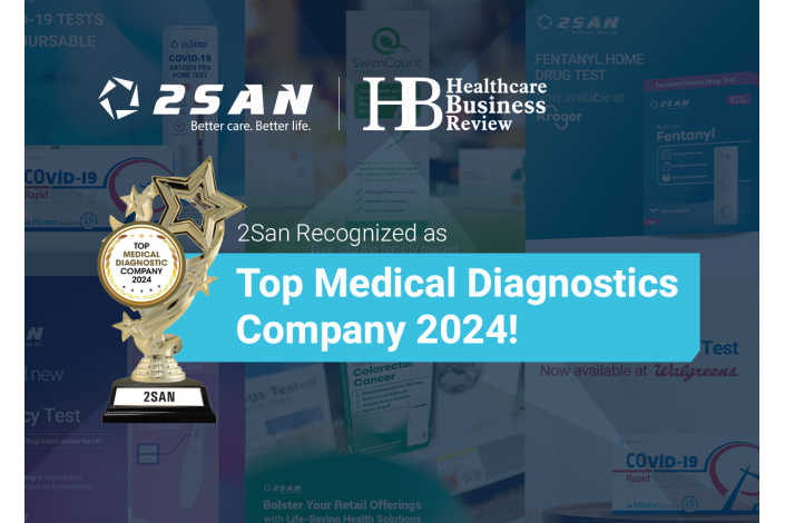 2San Named Top Medical Diagnostic Company of 2024!