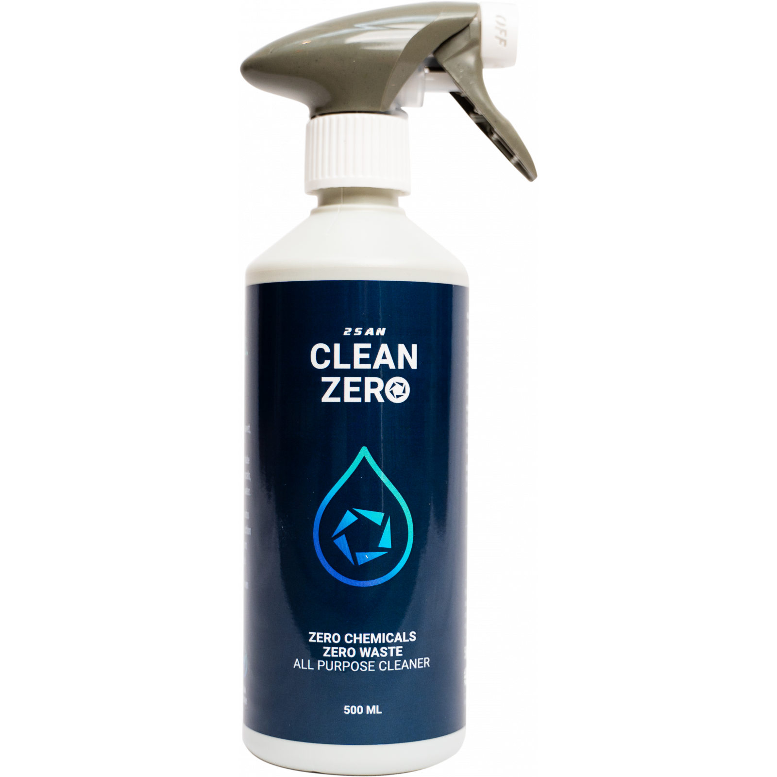 Clean Zero Chemical Free Cleaning Solution Trigger Spray, 500ml