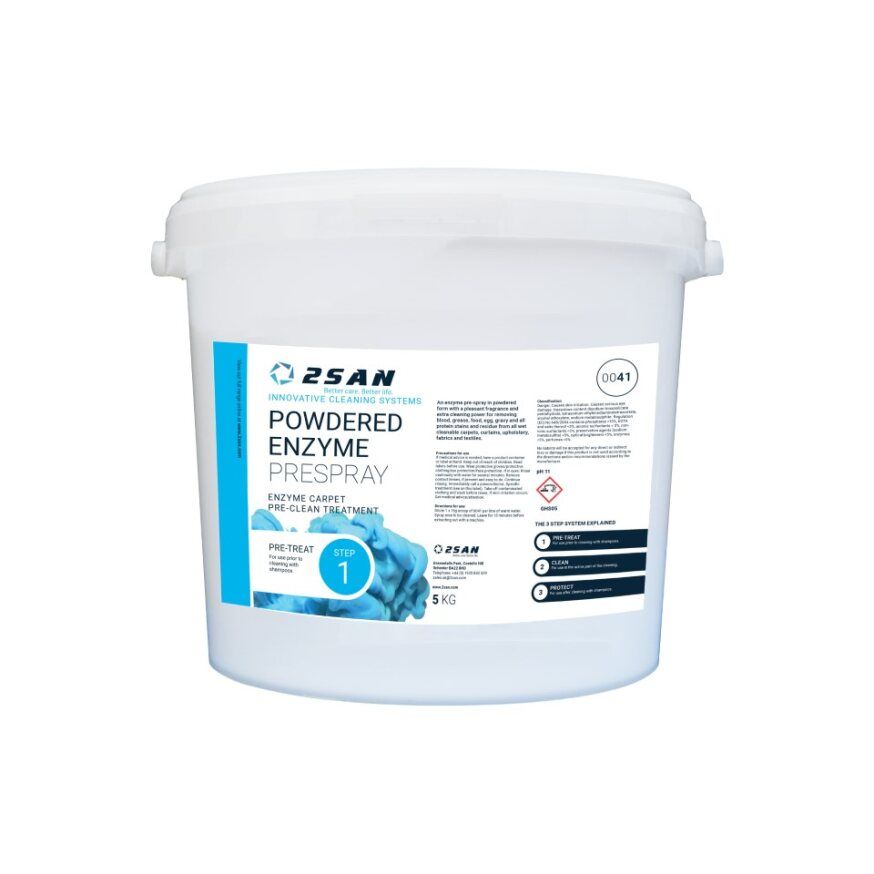 2San Powdered Enzyme  Prespray, 5Kg